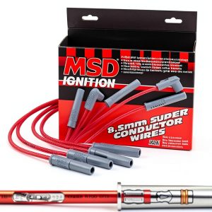 MSD Ignition 8.5mm Spark Plug Wire Set Black-0