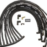 Spark Plug Wire Set Moroso Gloss Silicone 2‑Pin-0