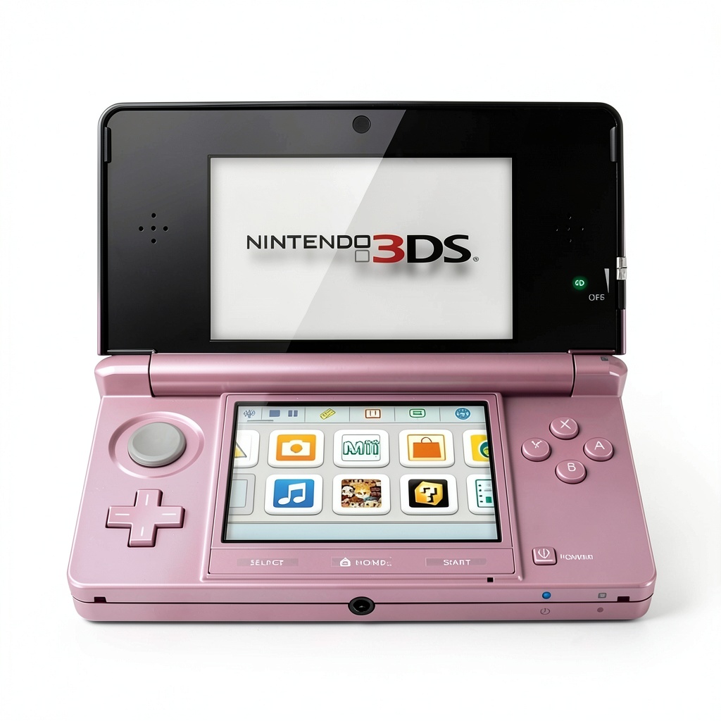 Nintendo 3DS Console with two screens