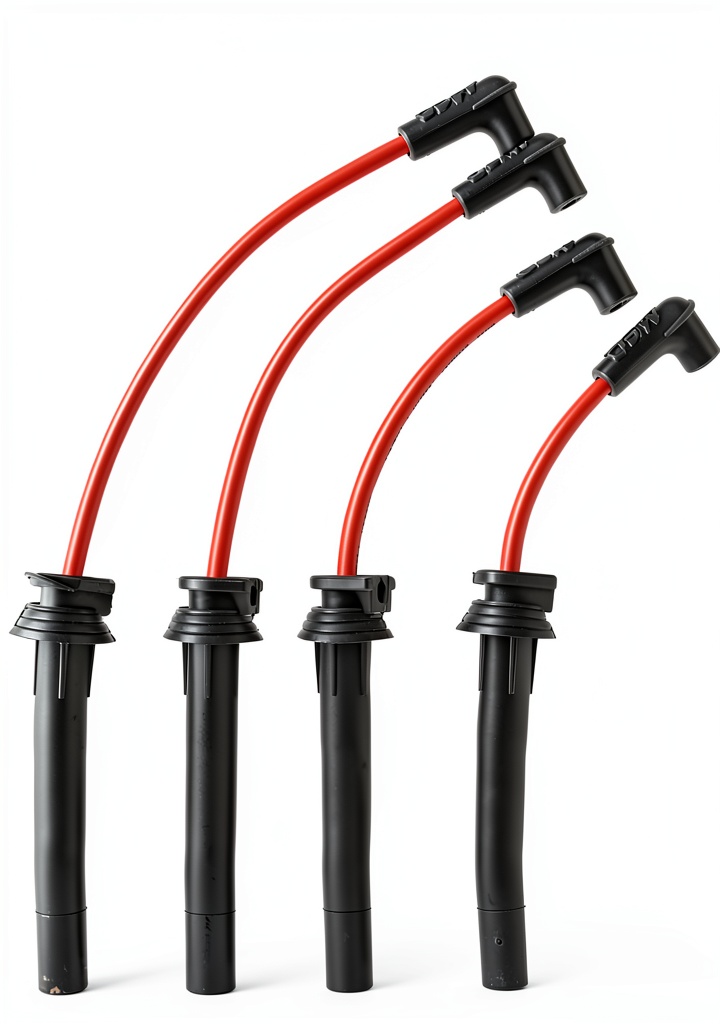 MSD spark plug wire set installed in a performance engine