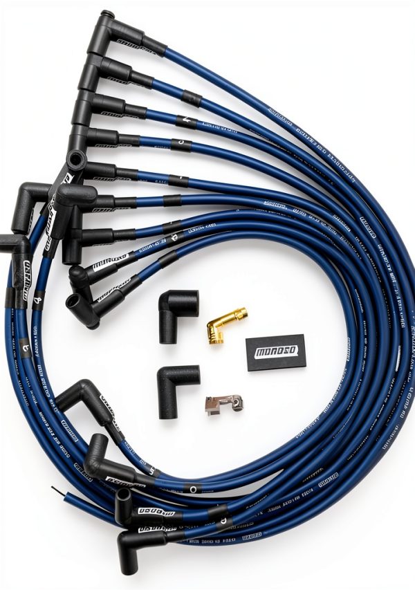Moroso Copper Spark Plug Wire Set for SBC-0