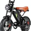 Electric Bike FLYSORA 1000W Fat Tire Black-8