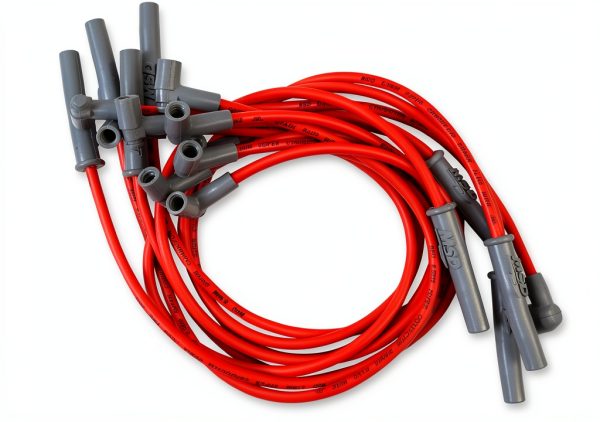 MSD Spark Plug Wire Set Red Copper Alloy 8.5mm-1