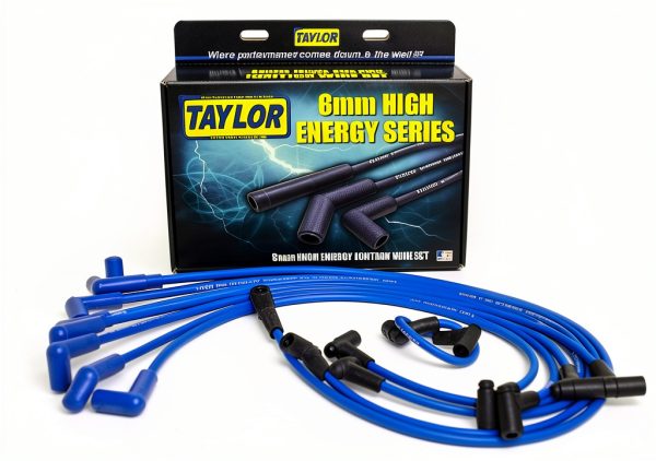 Taylor Cable 64602 Spark Plug Wire Set Blue-0