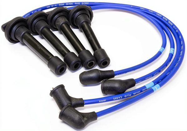 NGK Spark Plug Wire Set Heat Resistant Silicone-0