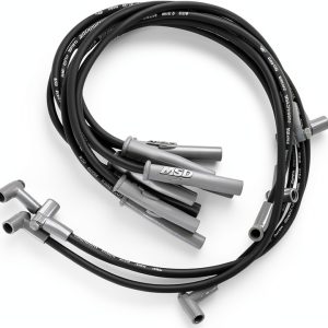 Spark Plug Wire Set MSD Black 8.5mm Crimp Design-0