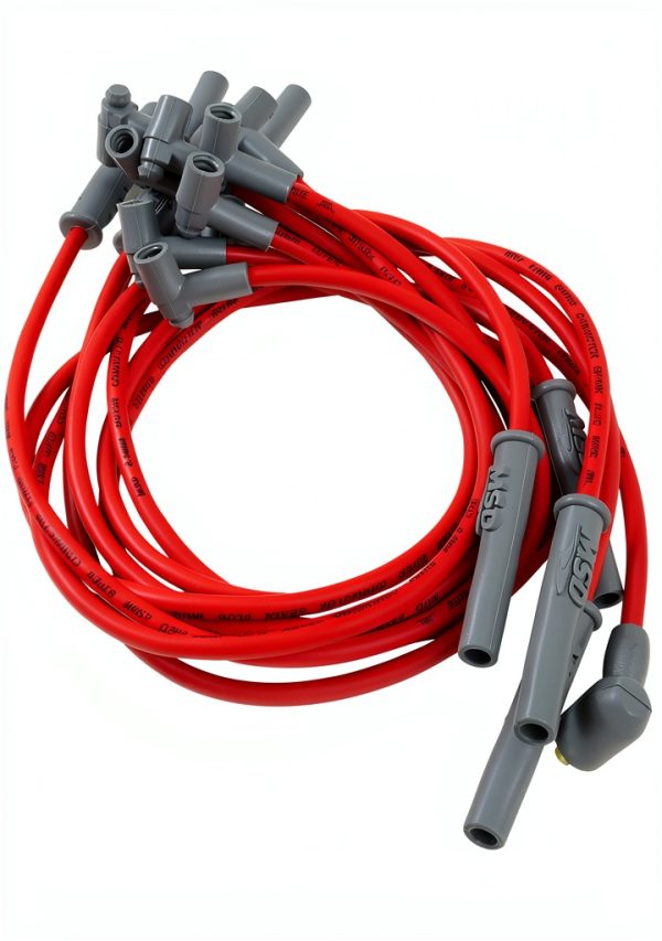 MSD Spark Plug Wire Set Red Copper Alloy 8.5mm-3