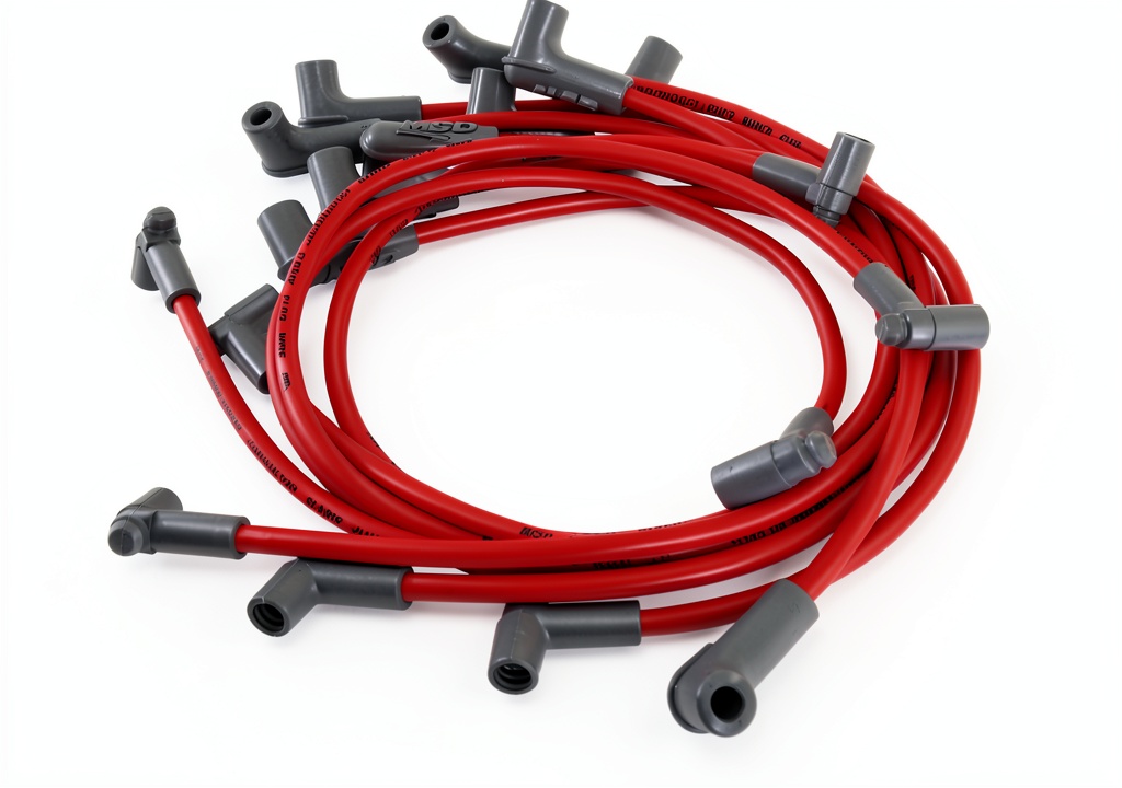 Installing MSD spark plug wire set in a performance engine