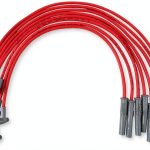 MSD Spark Plug Wire Set Red Copper Alloy 8.5mm-0