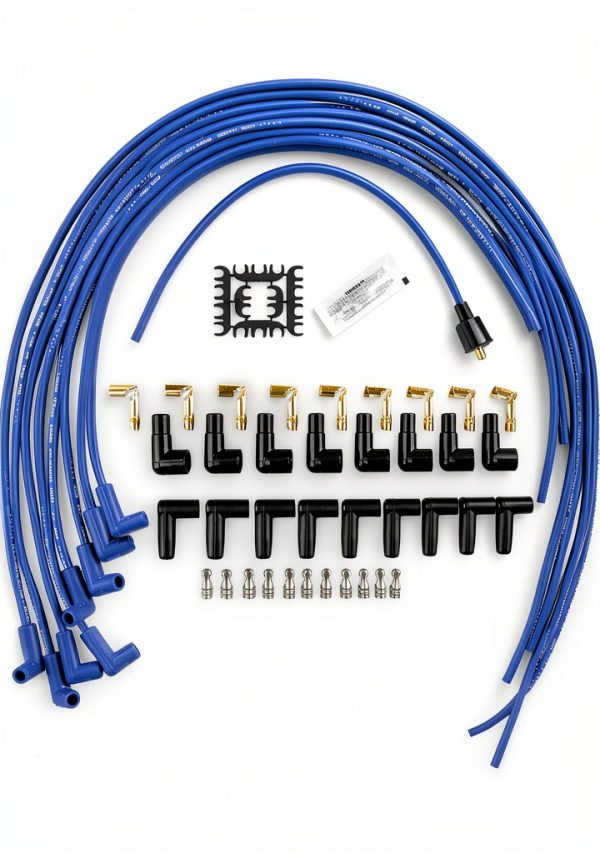 Accel Spark Plug Wire Set Copper Core Blue-0