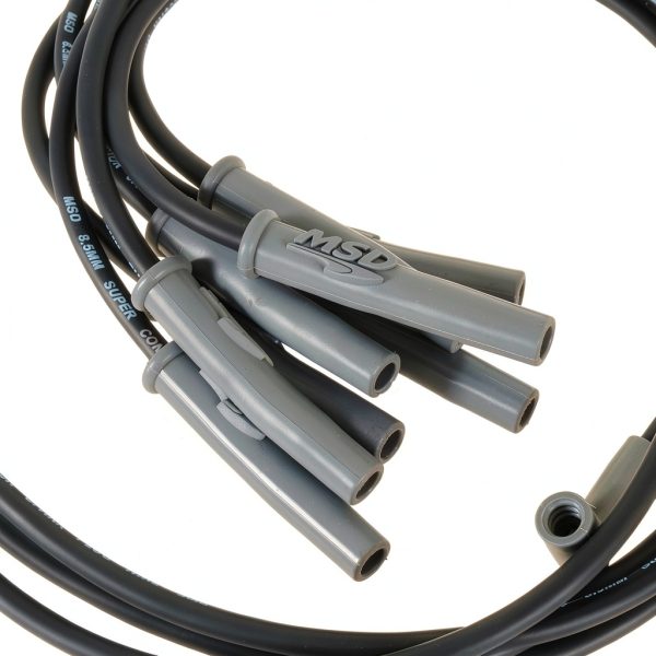 Spark Plug Wire Set MSD Black 8.5mm Crimp Design-3