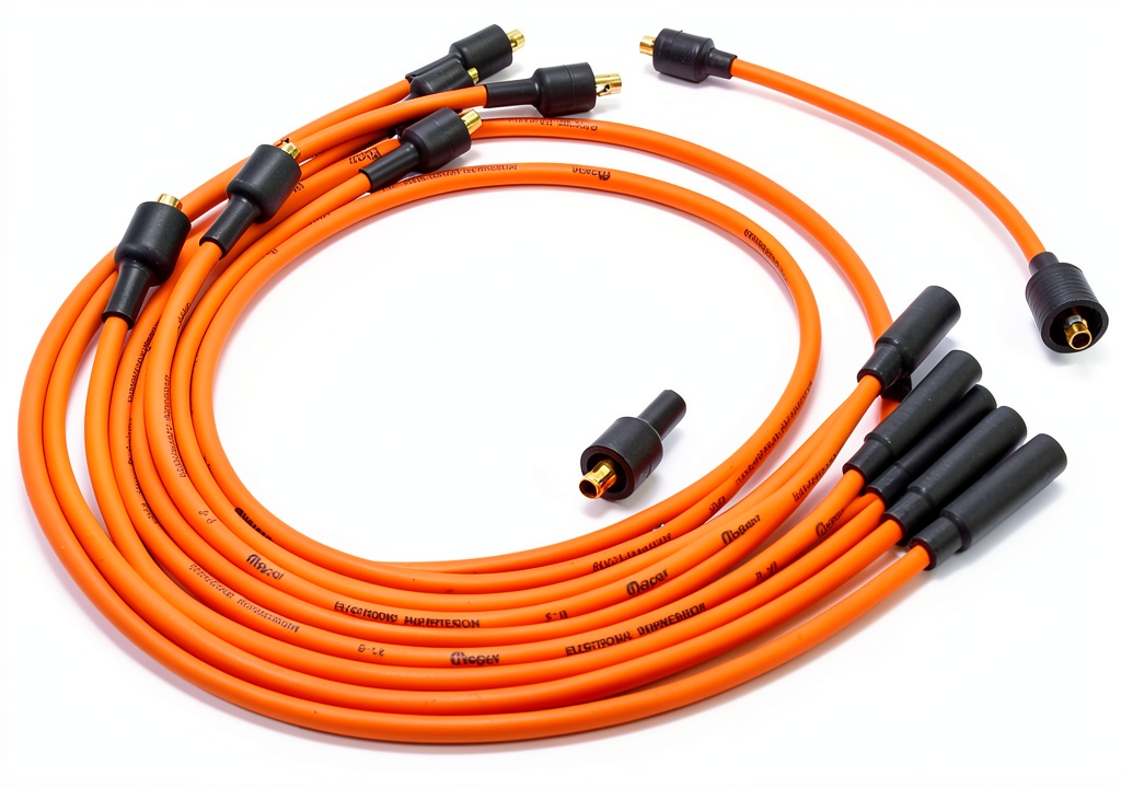 Installing Mopar spark plug wire set in a vehicle engine bay