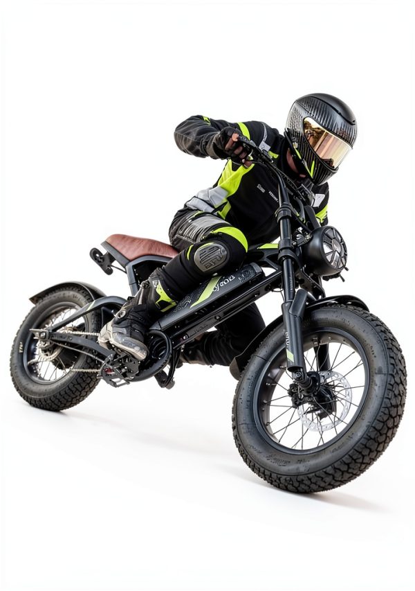 Electric Bike FLYSORA 1000W Fat Tire Black-1