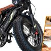Electric Bike FLYSORA 1000W Fat Tire Black-5
