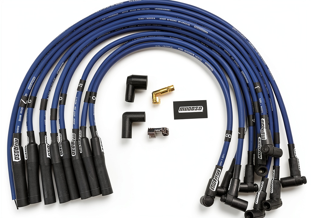 Moroso Ultra 40 Blue Copper Spark Plug Wire Set