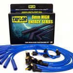 Hi-Energy Spark Plug Wire Set Taylor Cable Blue-0
