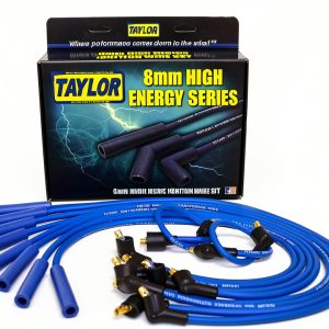 Hi-Energy Spark Plug Wire Set Taylor Cable Blue-0