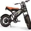 Electric Bike FLYSORA 1000W Fat Tire Black-0