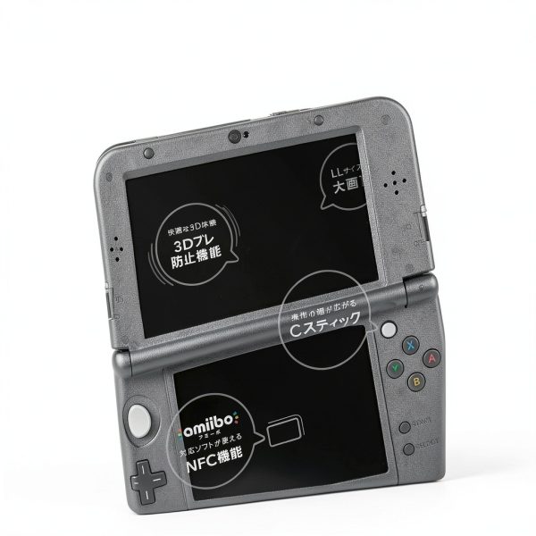 Nintendo 3DS LL Handheld Console Japan Locked-3