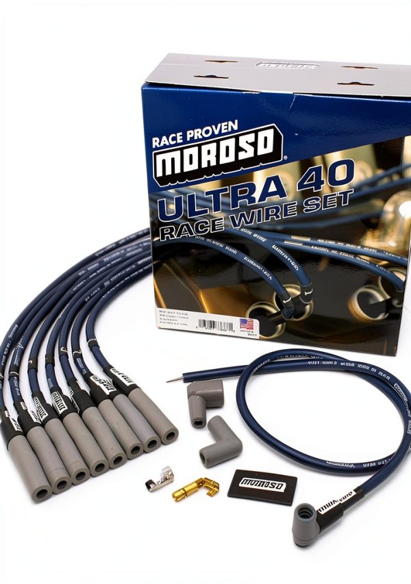 Spark Plug Wire Set Moroso 8.65mm 40ohm Race-1