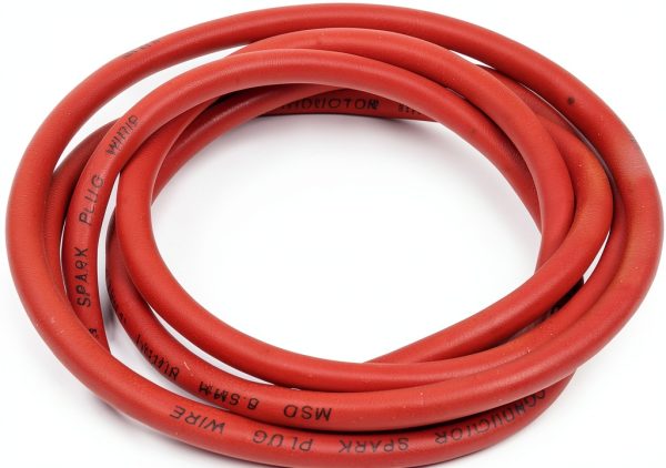 Spark Plug Wire MSD Red 8.5mm Copper Alloy 25ft-0