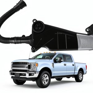 Air Oil Separator Assembly Compatible with Ford F250 F350 Super Duty 2023-2024 OR 2011+ 6.7L Powerstroke Diesel Replace# PC3Z-6A785-A PC3Z6A785A-0