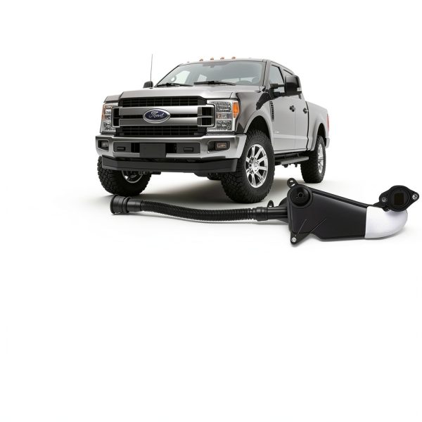 Air Oil Separator Assembly Compatible with Ford F250 F350 Super Duty 2023-2024 OR 2011+ 6.7L Powerstroke Diesel Replace# PC3Z-6A785-A PC3Z6A785A-8