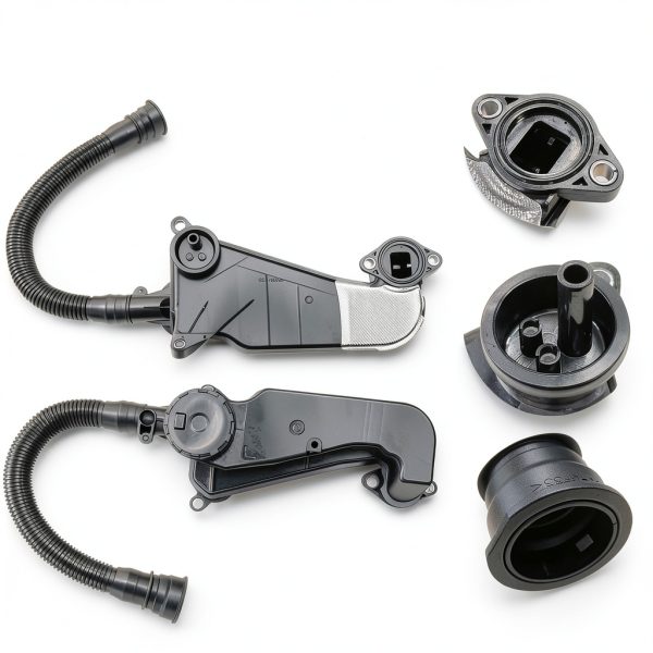 Air Oil Separator Assembly Compatible with Ford F250 F350 Super Duty 2023-2024 OR 2011+ 6.7L Powerstroke Diesel Replace# PC3Z-6A785-A PC3Z6A785A-6