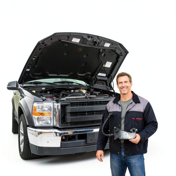 Air Oil Separator Assembly Compatible with Ford F250 F350 Super Duty 2023-2024 OR 2011+ 6.7L Powerstroke Diesel Replace# PC3Z-6A785-A PC3Z6A785A-5